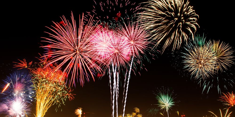 fogos de artíficio ano novo em portugal