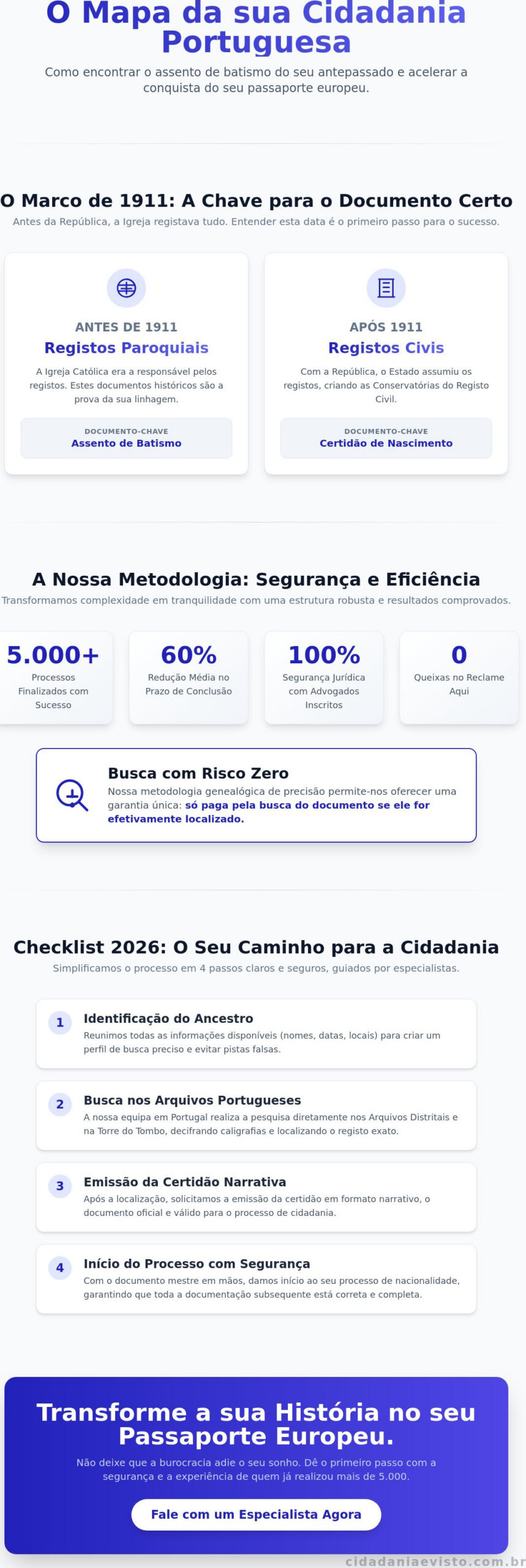 Arquivos Paroquiais em Portugal: O Checklist Definitivo para a Tua Cidadania em 2026