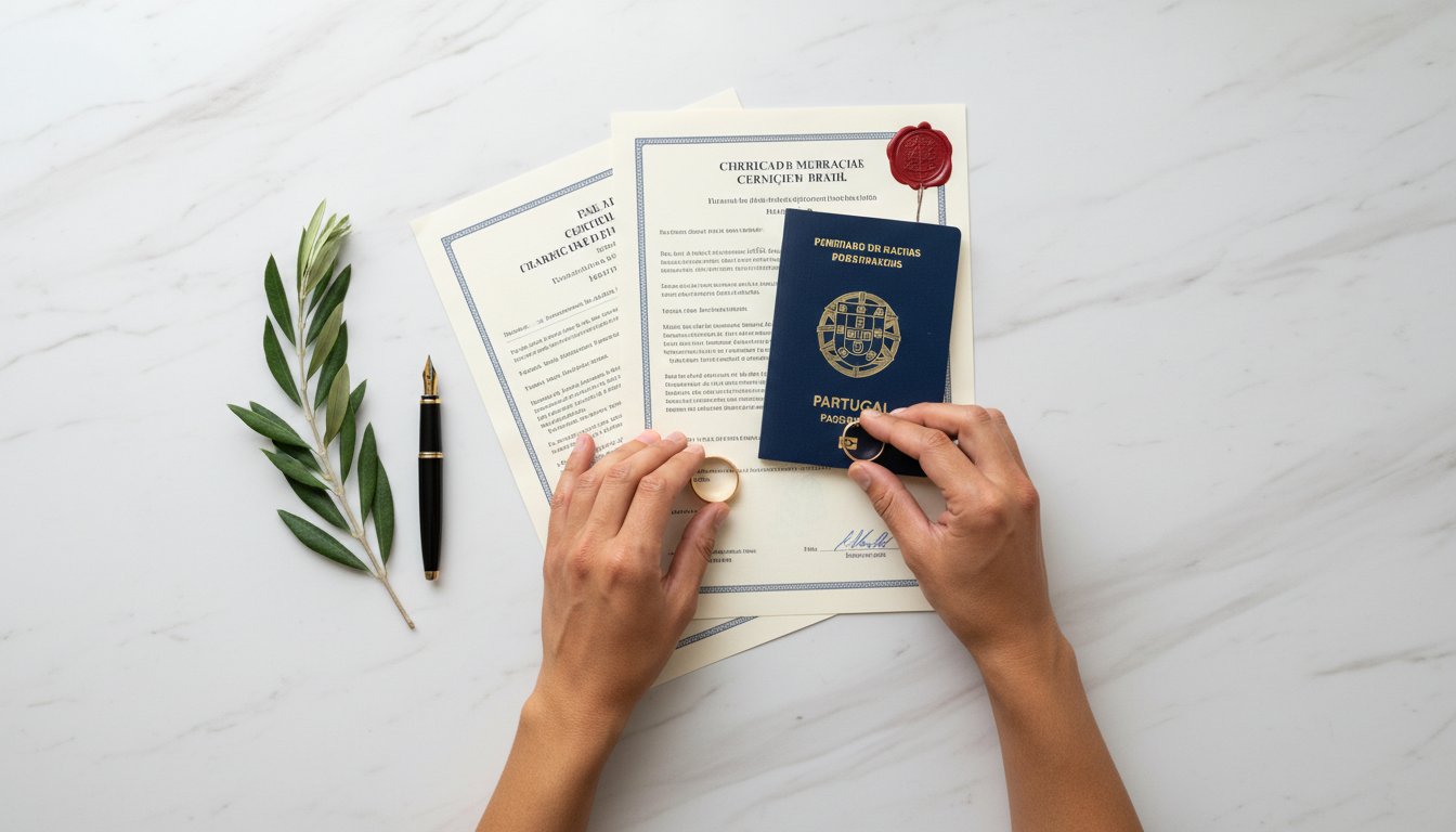 Documentos para Transcrição de Casamento em Portugal: Checklist Completo 2026