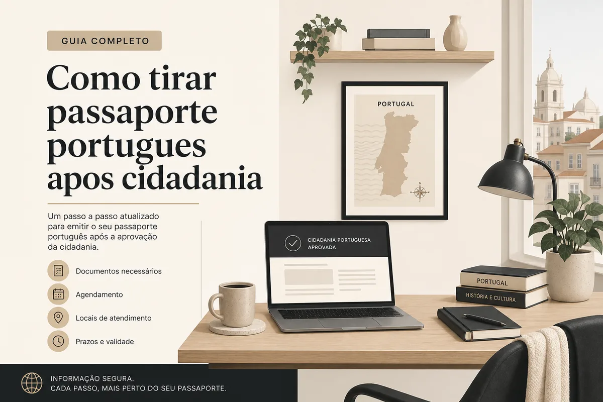 Como Tirar Passaporte Português Após Cidadania 2026