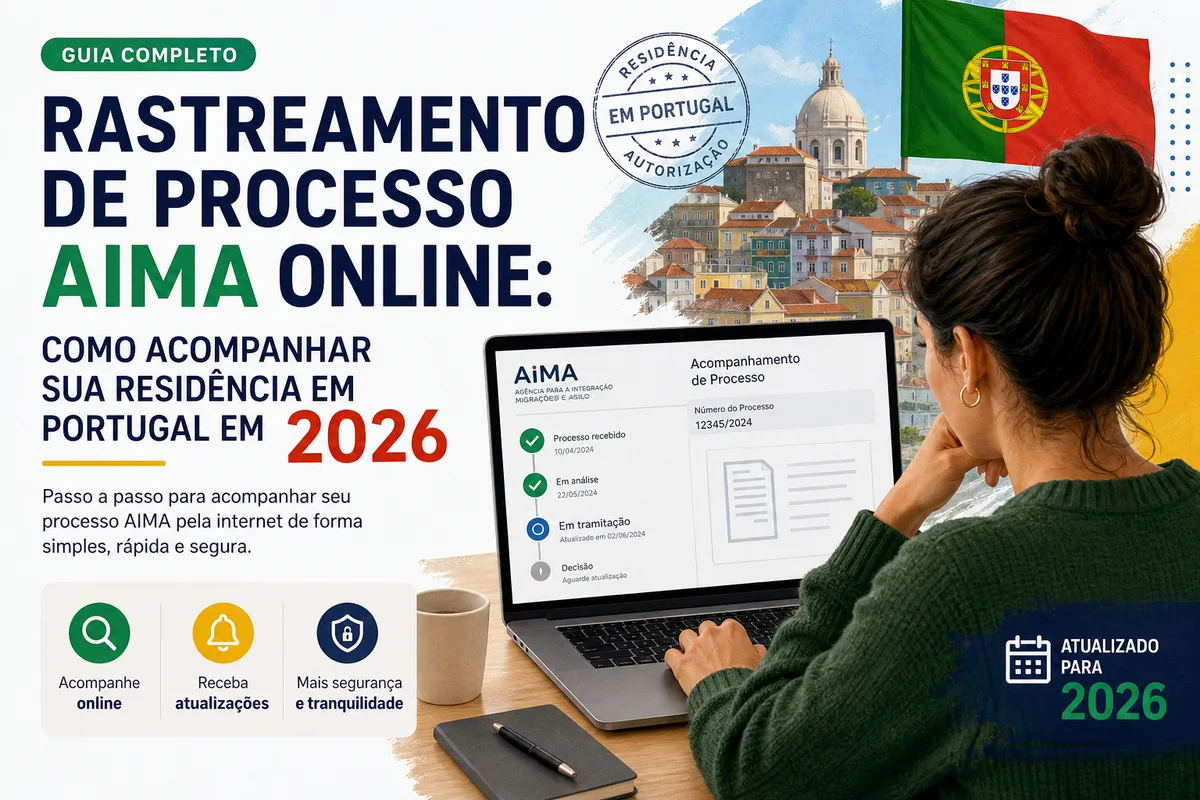 Como Acompanhar Processo AIMA Online em 2026