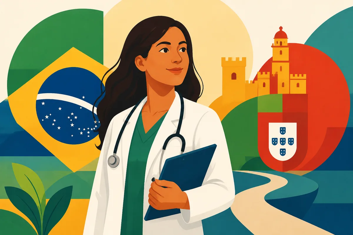 Visto D1 Portugal Médico Brasileiro: Guia 2026