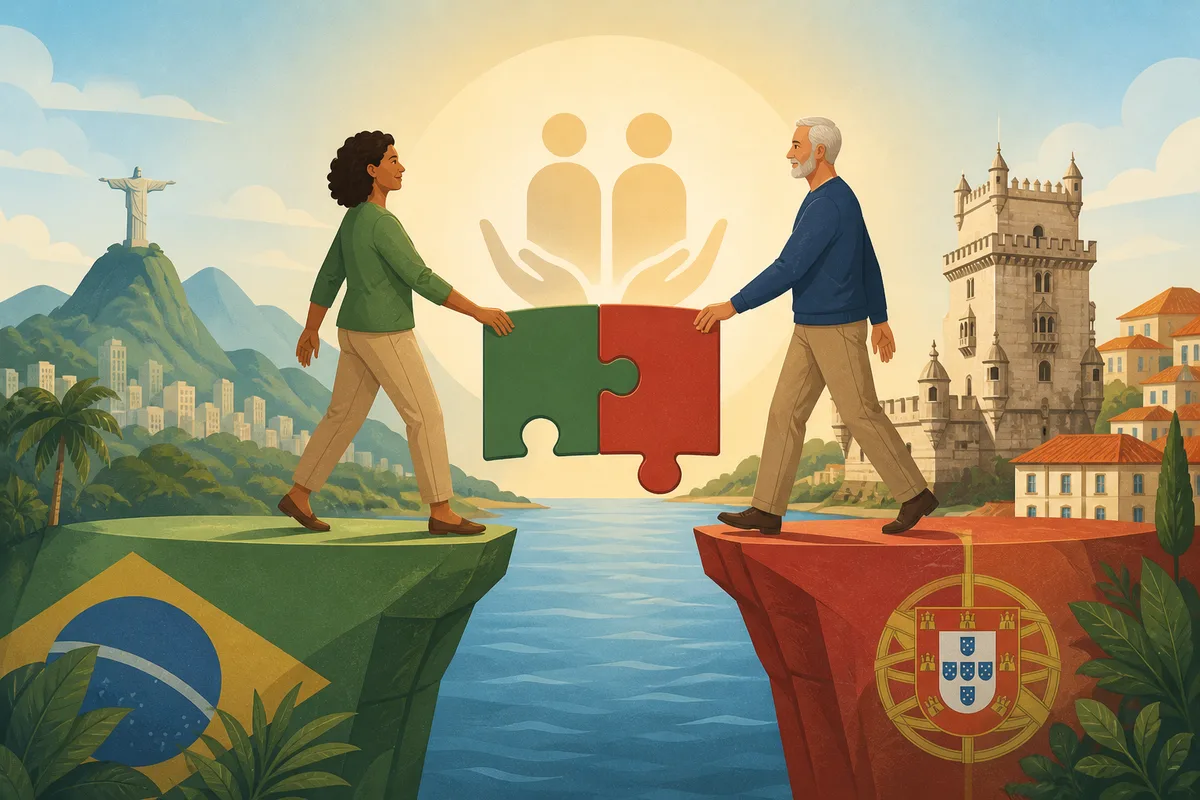 Acordo de Previdência Brasil–Portugal: como somar o tempo do INSS e da Segurança Social