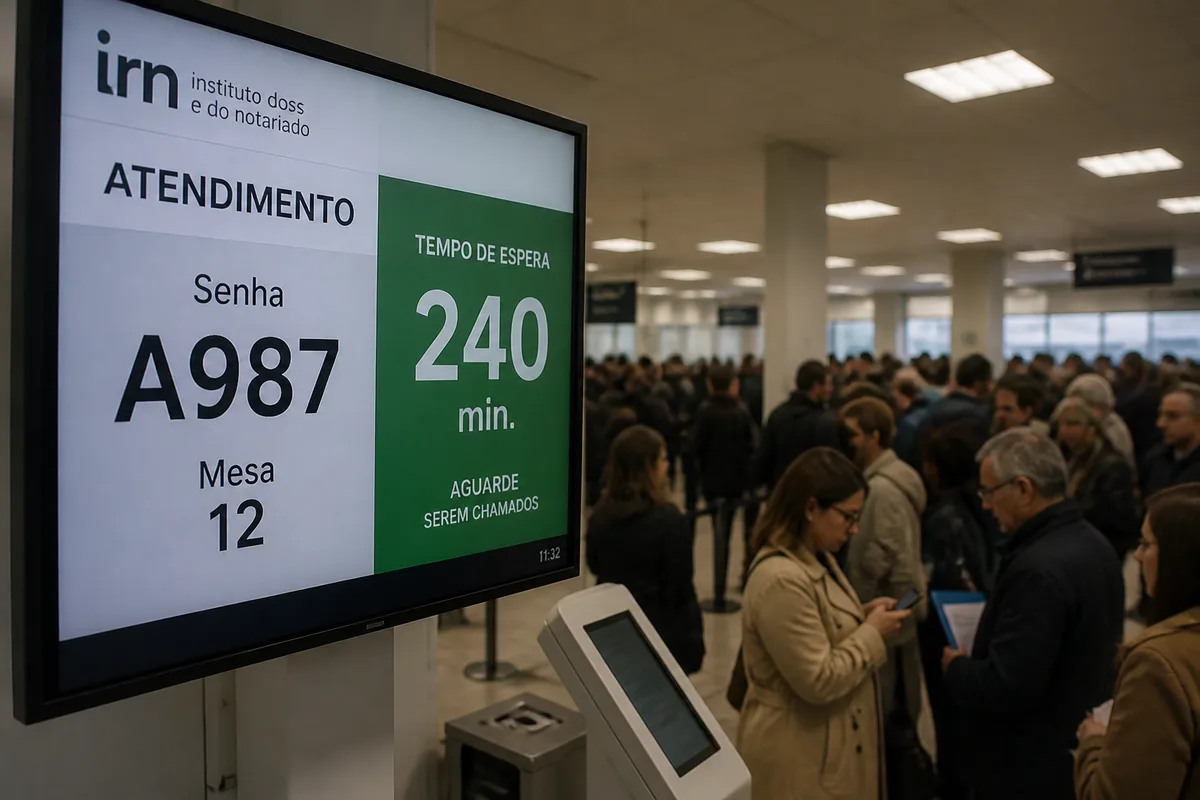 IRN acumula 690 mil pedidos de nacionalidade: atrasos aumentam 38% e brasileiros enfrentam filas ainda maiores