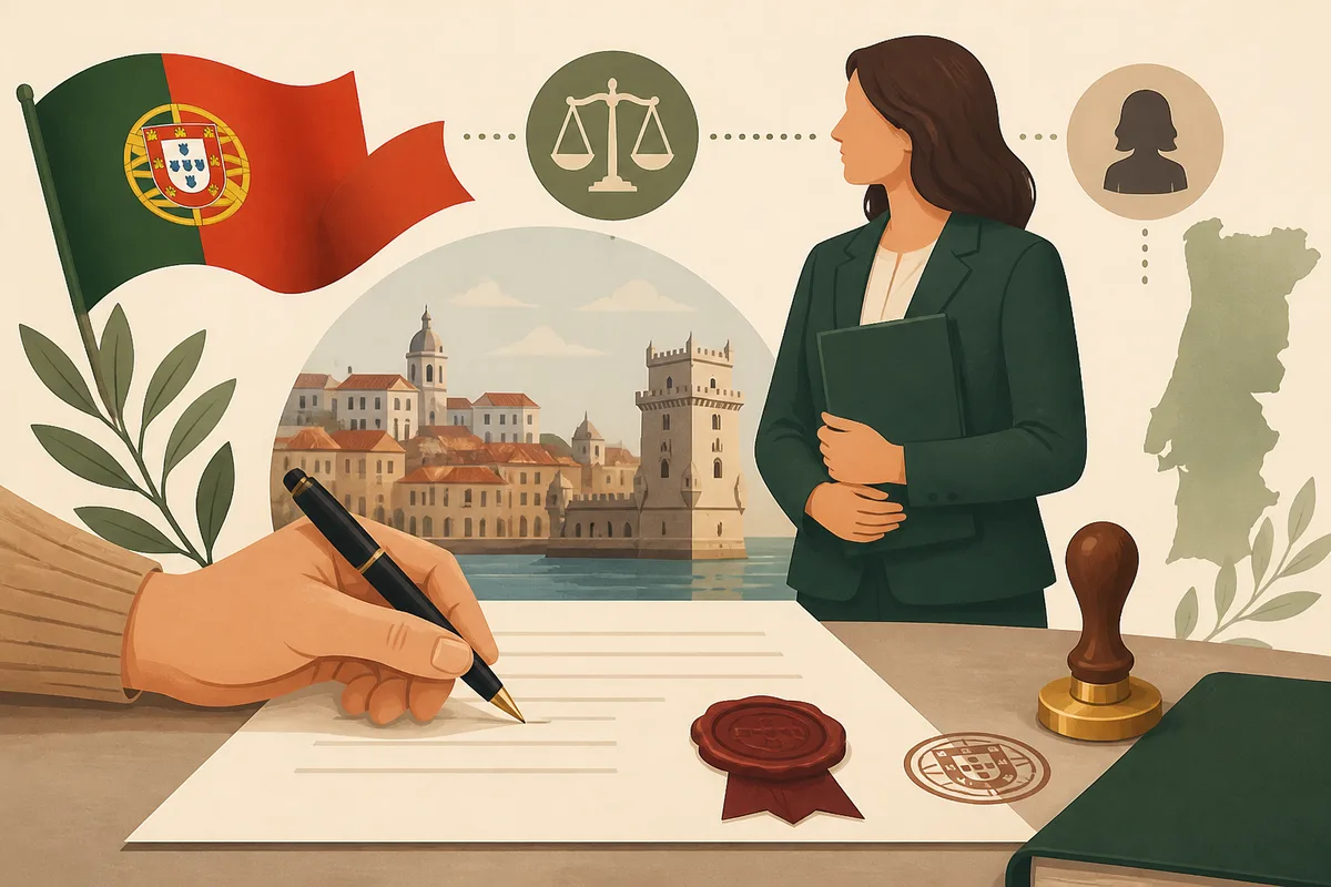 Procuração para o processo de nacionalidade portuguesa: modelo, apostila e quando é necessária