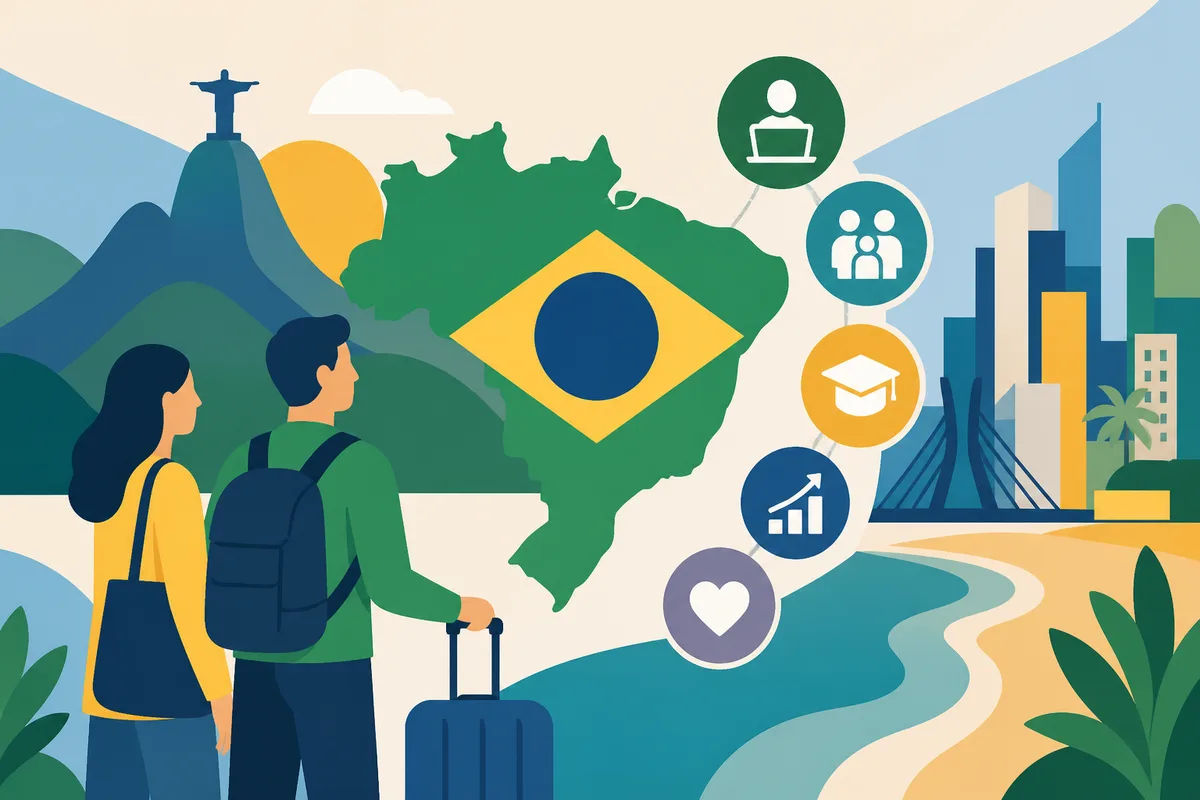 Tipos de Visto para Morar no Brasil: Guia Completo
