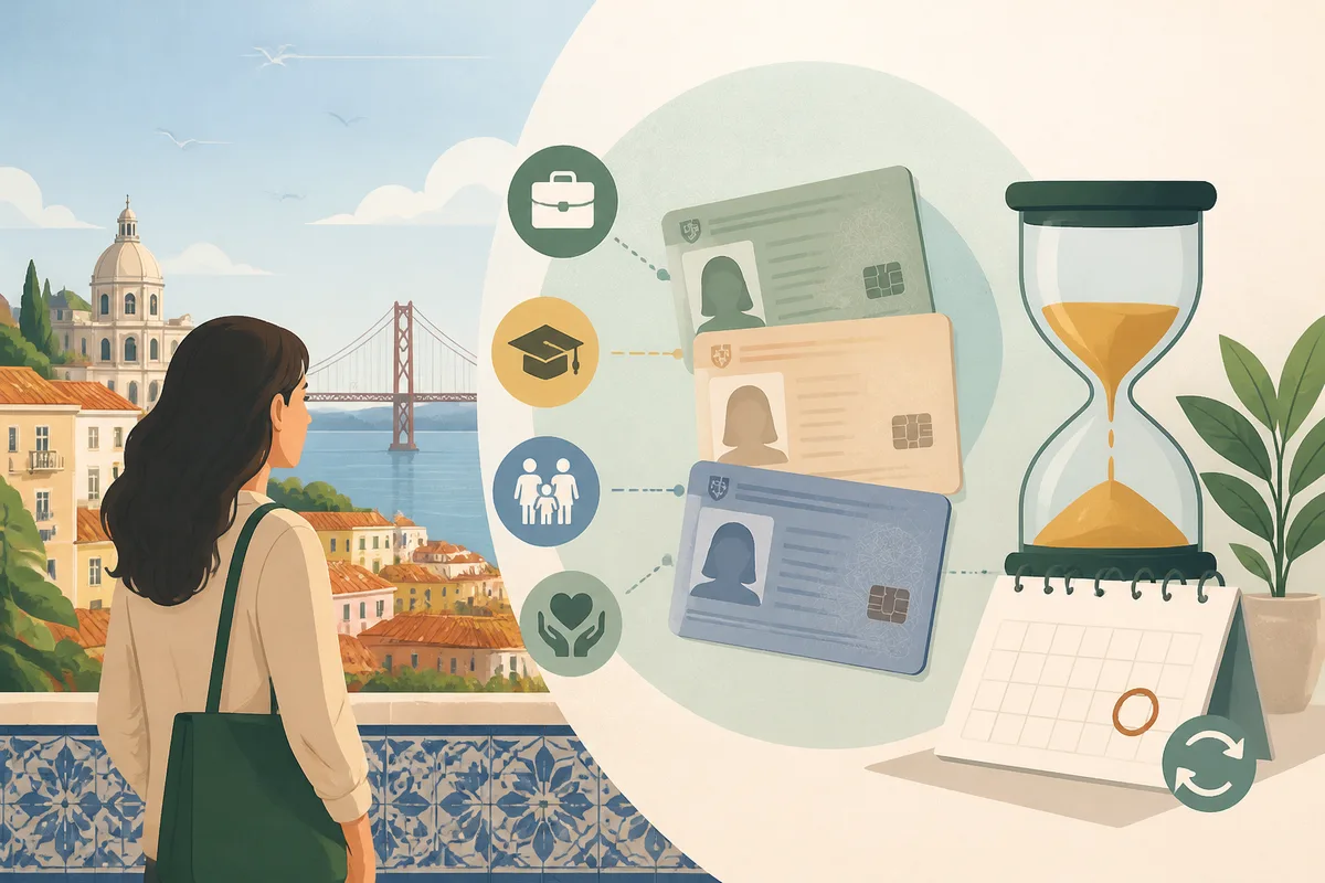 Título de residência em Portugal: tipos, validade e o que fazer quando vence